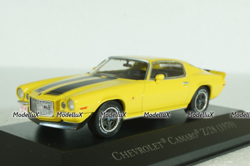 Chevrolet Camaro Z/28 1970 yellow/black, Altaya 1:43