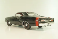 Dodge Coronet Super Bee 1969, black, AMM1347, AutoWorld 1:18