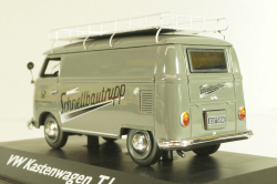 Volkswagen T1 Transporter "Schnellbautrupp" 1950, van with roof rack, grey, Schuco 1:43