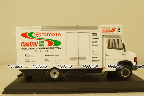 Mercedes 814 D long Toyota Castrol Team,  Rally Assistance №38 1:43