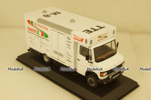 Mercedes 814 D long Toyota Castrol Team,  Rally Assistance №38 1:43
