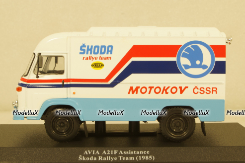 Avia A21F Assistance Skoda RallyeTeam (1985), Rally Assistance № 40 1:43