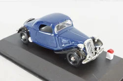 Citroen Traction 7 Coupe 1935, blue/black, N022, Nostalgie 1:43