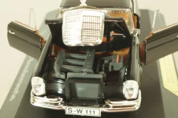Mercedes-Benz 220 SE Coupe (W111) 1965, black, 4317, Faller 1:43