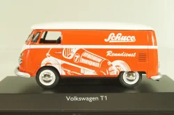 Volkswagen T1 Transporter "Schuco" 1950, van, Club-Sondermodell 2013, red, Schuco 1:43