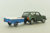 Ваз-21213 Нива с прицепом скиф,  Агат 1:43 Уценка!
