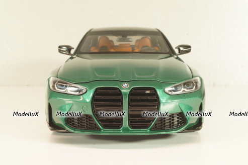 BMW M3 (G80) 2020, green metallic, 113020203, Minichamps 1:18