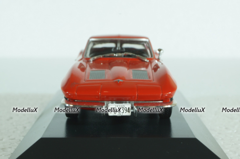 Chevrolet Corvette C2 Sting Ray Coupe 1963 red, Altaya 1:43