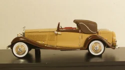 Rolls Royce Phantom II Continental DHC Gurney Nutting, light brown / dark brown, 1934, 49586, NEO 1:43 