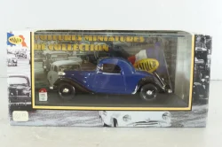 Citroen Traction 7 Coupe 1935, blue/black, N022, Nostalgie 1:43