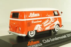 Volkswagen T1 Transporter "Schuco" 1950, van, Club-Sondermodell 2013, red, Schuco 1:43