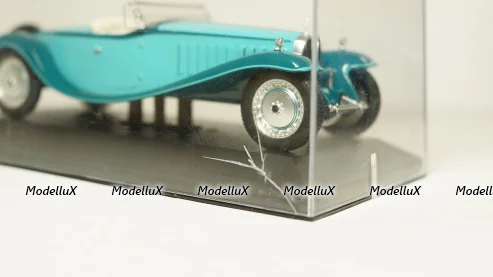 Rolls Royce Phantom II Continental DHC Gurney Nutting, light brown / dark brown, 1934, 49586, NEO 1:43 