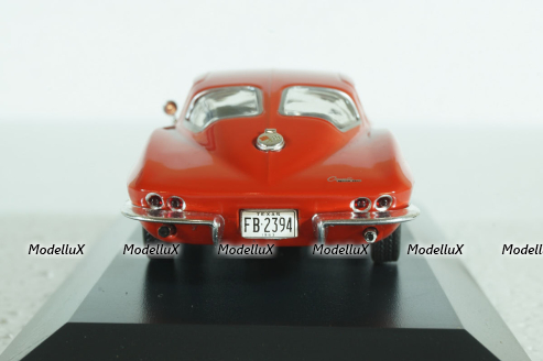 Chevrolet Corvette C2 Sting Ray Coupe 1963 red, Altaya 1:43