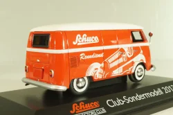 Volkswagen T1 Transporter "Schuco" 1950, van, Club-Sondermodell 2013, red, Schuco 1:43
