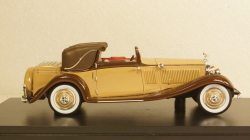 Rolls Royce Phantom II Continental DHC Gurney Nutting, light brown / dark brown, 1934, 49586, NEO 1:43 