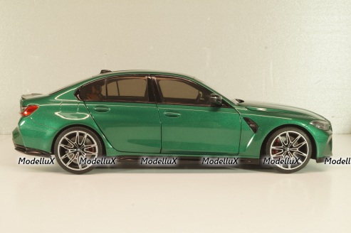 BMW M3 (G80) 2020, green metallic, 113020203, Minichamps 1:18