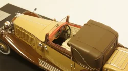 Rolls Royce Phantom II Continental DHC Gurney Nutting, light brown / dark brown, 1934, 49586, NEO 1:43 