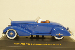 Packard V12 LeBaron Speedstar 1934, MUS043, IXO Museum 1:43