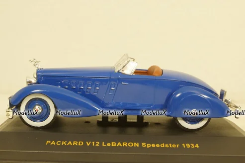 Packard V12 LeBaron Speedstar 1934, MUS043, IXO Museum 1:43
