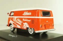 Volkswagen T1 Transporter "Schuco" 1950, van, Club-Sondermodell 2013, red, Schuco 1:43
