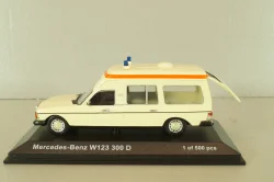 Mercedes-Benz 300 D (W123) Ambulance 1978, 351152, Norev 1:43
