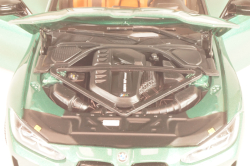 BMW M3 (G80) 2020, green metallic, 113020203, Minichamps 1:18