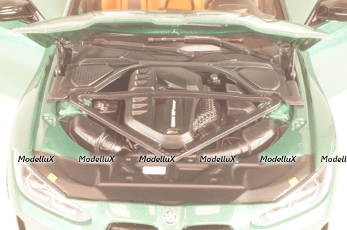 BMW M3 (G80) 2020, green metallic, 113020203, Minichamps 1:18
