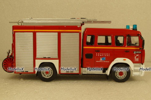 Renault G270 Double Cabine Tanker Truck FPTSR Sapeurs, Altaya 1:43