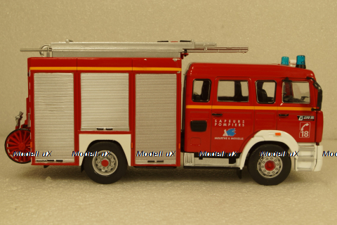 Renault G270 Double Cabine Tanker Truck FPTSR Sapeurs, Altaya 1:43