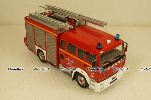 Renault G270 Double Cabine Tanker Truck FPTSR Sapeurs, Altaya 1:43