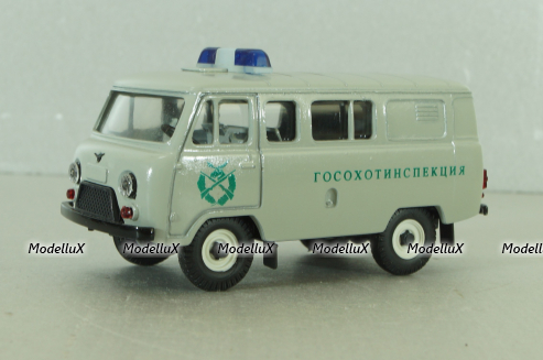 Уаз-39099, Госохотинспекция,Агат 1:43