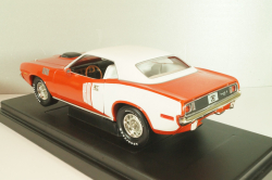 Plymouth Hemi Cuda 1971, Red/white, 291164P, ERTL 1:18
