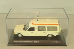 Mercedes-Benz 300 D (W123) Ambulance 1978, 351152, Norev 1:43
