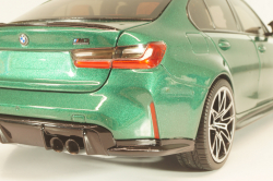 BMW M3 (G80) 2020, green metallic, 113020203, Minichamps 1:18