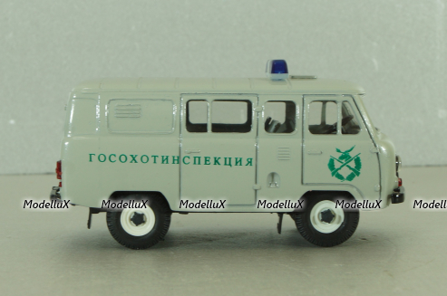Уаз-39099, Госохотинспекция,Агат 1:43