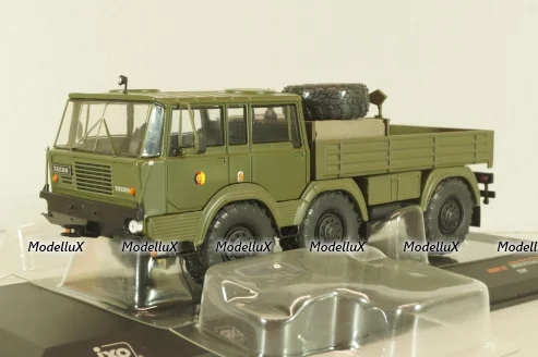 Tatra 813 6x6 1968 NVA army green olive, TRU041.22, IXO 1:43