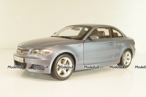 BMW 135i Coupe (E82) 2007, blue, 80430427065, Kyosho 1:18
