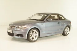 BMW 135i Coupe (E82) 2007, blue, 80430427065, Kyosho 1:18