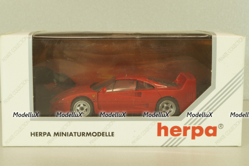 Ferrari F40 1992, red, 1009, Herpa 1:43