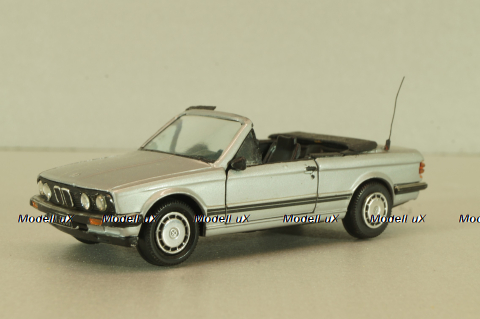 BMW 323i (E30) coupe 1982, silver, 1166, Gama 1:43