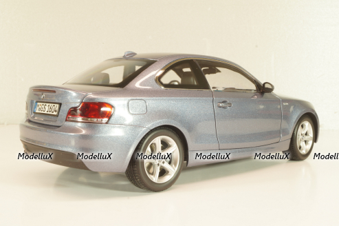 BMW 135i Coupe (E82) 2007, blue, 80430427065, Kyosho 1:18