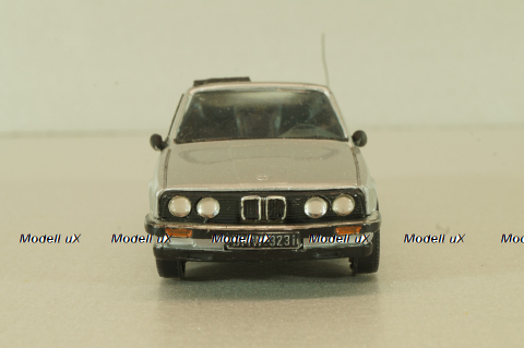 BMW 323i (E30) coupe 1982, silver, 1166, Gama 1:43