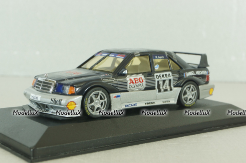 Mercedes 190E 2.5-16 Evolution II (W201) DTM 1990 "Snobeck, AEG" Nr.14, Asch, Minichamps 1:43