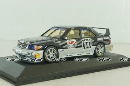 Mercedes 190E 2.5-16 Evolution II (W201) DTM 1990 "Snobeck, AEG" Nr.14, Asch, Minichamps 1:43