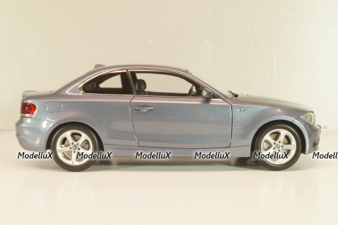 BMW 135i Coupe (E82) 2007, blue, 80430427065, Kyosho 1:18