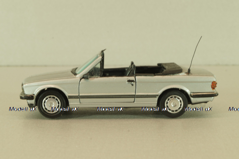 BMW 323i (E30) coupe 1982, silver, 1166, Gama 1:43