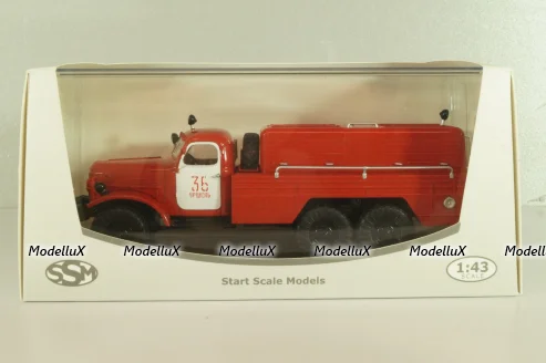 ПНС-100(157К) пожарный автонасос на шасси Зил-157К, SSM1135, SSM 1:43