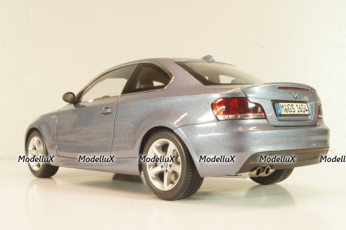 BMW 135i Coupe (E82) 2007, blue, 80430427065, Kyosho 1:18