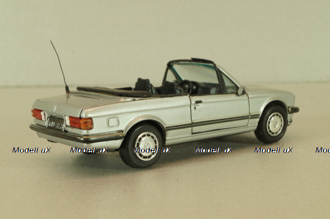 BMW 323i (E30) coupe 1982, silver, 1166, Gama 1:43