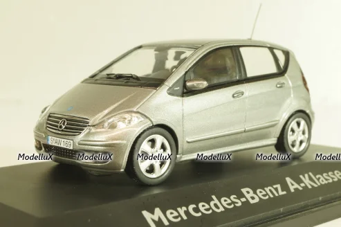 Mercedes-Benz A170 (W169) 2004, grey, Schuco 1:43